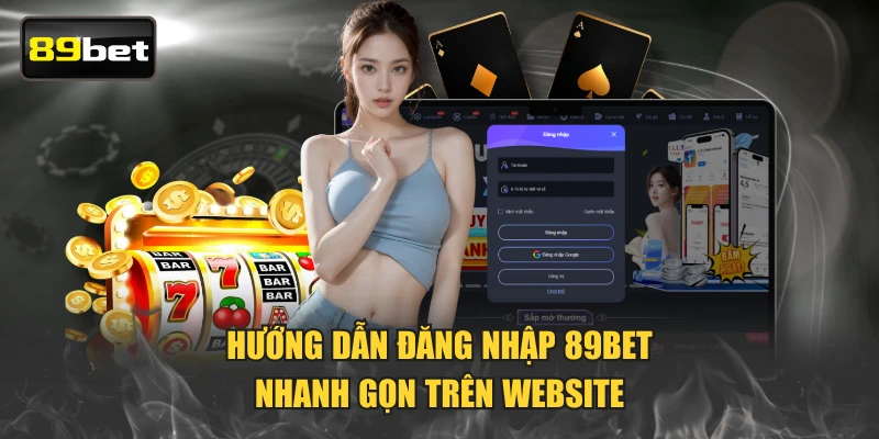 Hướng dẫn đăng nhập 89BET nhanh gọn trên website